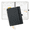 Black, variant on POPRUN Planner 2026-2027, 6.5" x 8.5", Academic Weekly and Monthly Planner (Jul.26-Jun.27) Appointment Book with Hourly Schedule, Inner Pocket, Spiral Leather Cover, 100GSM Paper - Purple