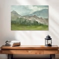 thumbnail image 2 of Elephant Stock Plein Air Mountain View I Wall Art - Horizontal Canvas Wall Art - Living Room Wall Decor - Abstract Canvas - Green And Gray Decor By Ethan Harper - 24" x 16", 2 of 8