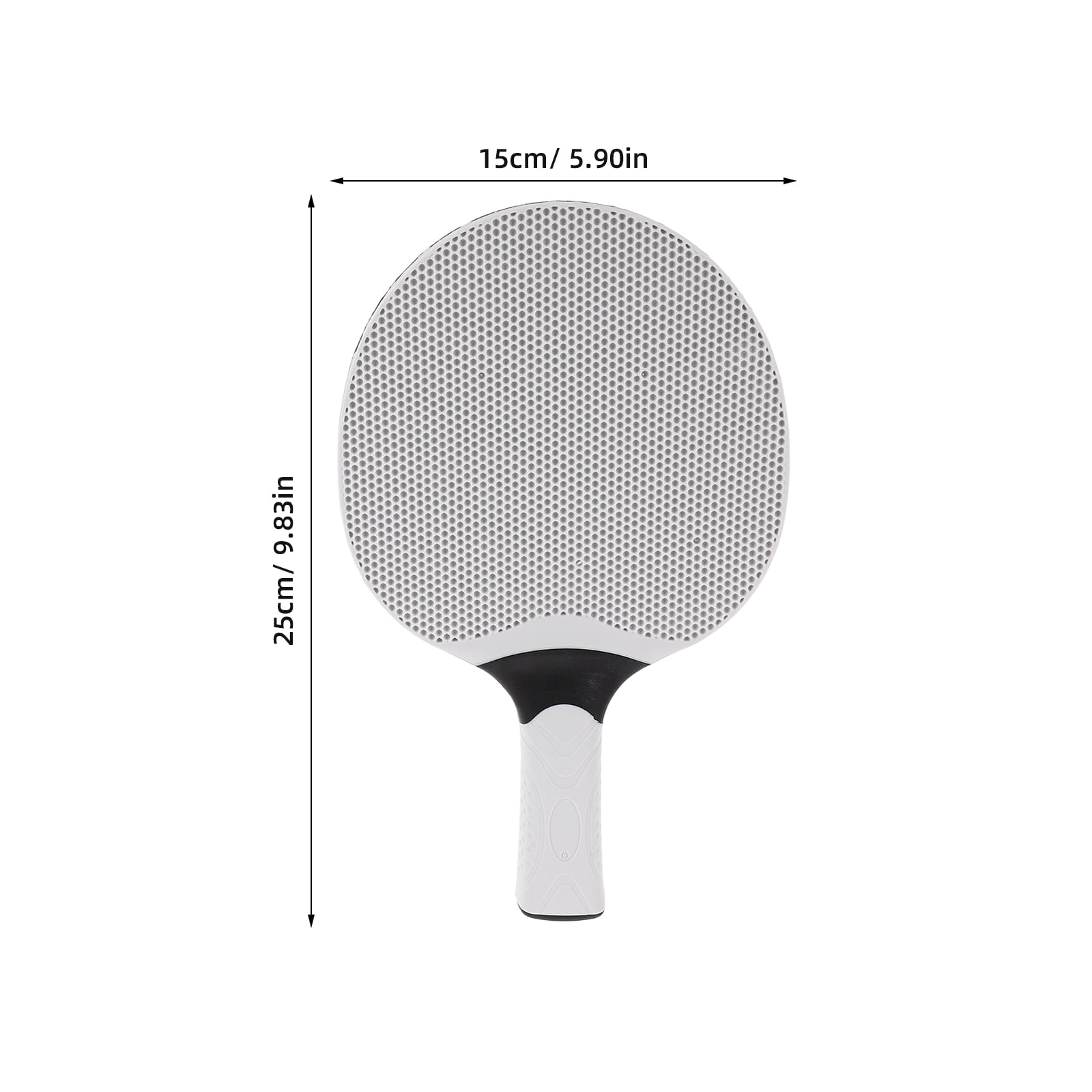 ELAYARD 2Pcs Waterproof Washable Table Tennis Paddles for Recreational and Sports Use