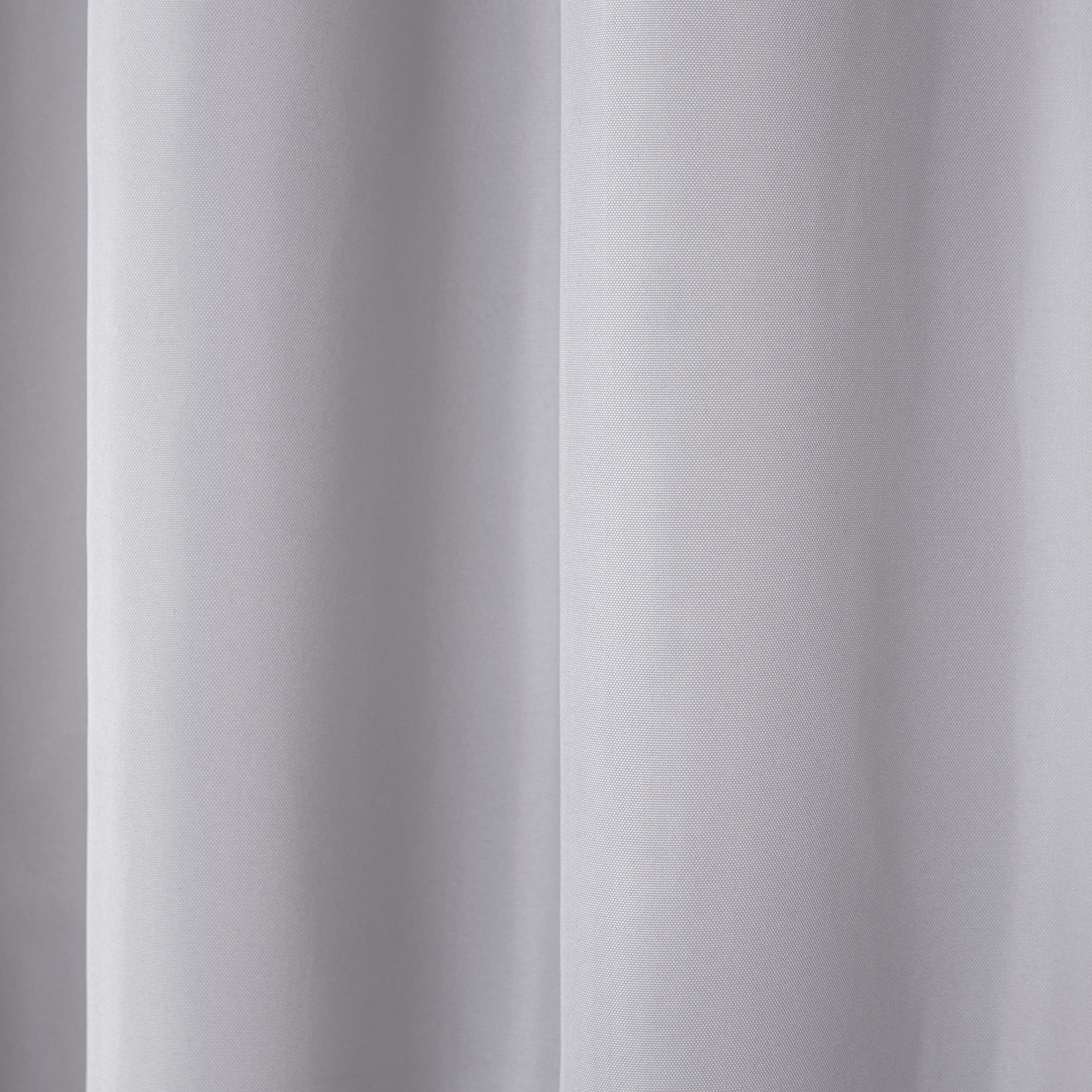TOWN & COUNTRY BASICS Cabana Solid Heavyweight Indoor Outdoor Curtains, Light Filtering Opacity with Grommet Top, Water Repellent, 2-Pack Set, 54"x108", Cloud Grey