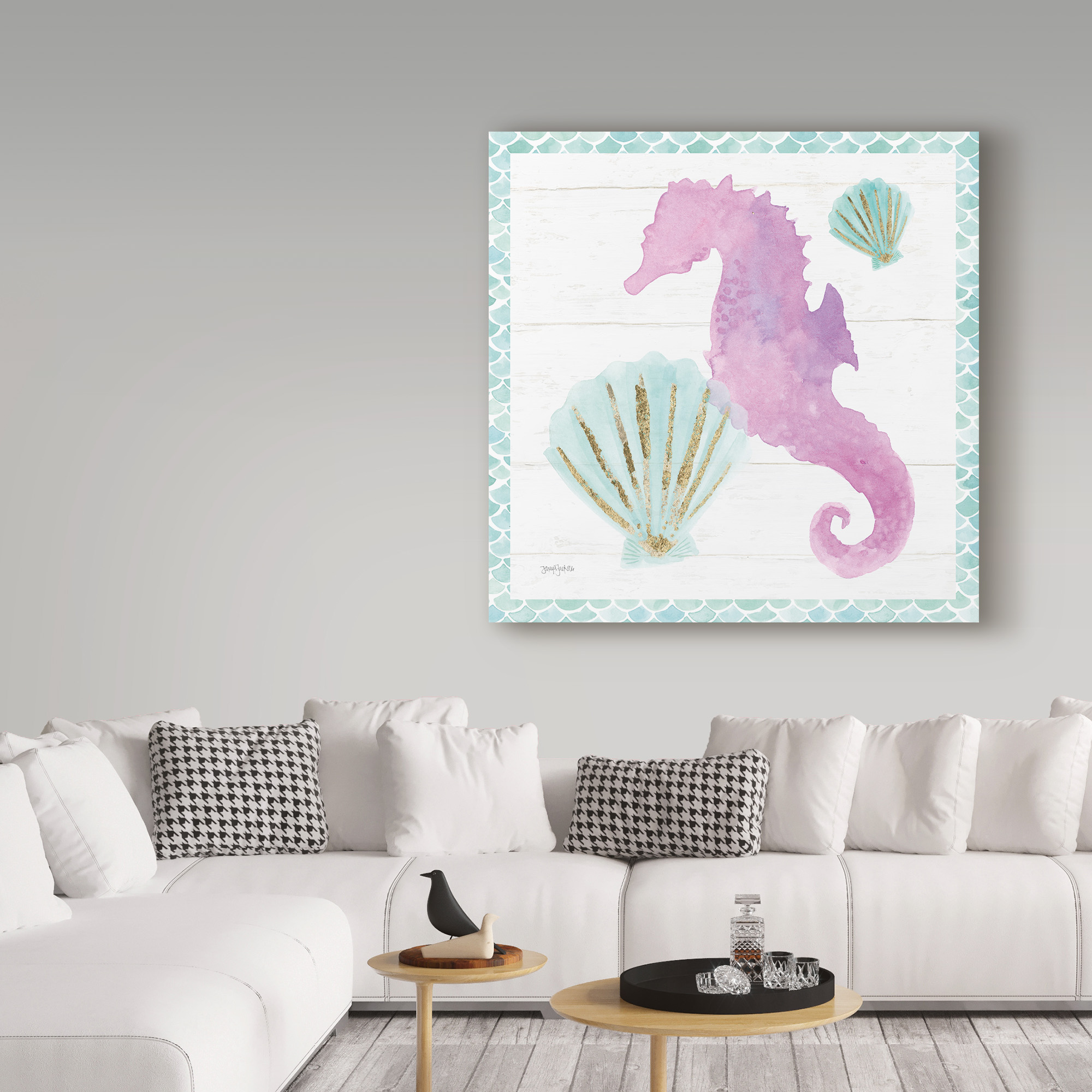 Trademark Fine Art 'Mermaid Friends VI' Canvas Art by Jenaya Jackson