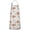 Pioneer Flower Floral-1, variant on Pioneer Flower Floral Print Pattern Cotton Linen Apron with Pockets, Waterproof Adjustable, 33x27 Inch for Kitchen, Gardening, BBQ, Salon