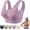 Purple, variant on Cotton Buttonless Comfy Lifting Shaping Bra,Full Coverage Underwire-Free Bra for Women,Sports Bras with Removable Breast Pads