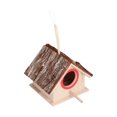 thumbnail image 1 of Wooden Birdhouse, Safe Outdoor Hanging Birds  Box   For Hummingbirds Swallows, 1 of 8
