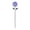 Blue, variant on Garden Wind Spinner Metal Sculpture with Stake, 45.6" Colorful Flower Windmill Outdoor Decor, Handheld Pinwheel Toy Decoration for Backyard, Patio & Yard Weather Resistant Kinetic Art, Yellow
