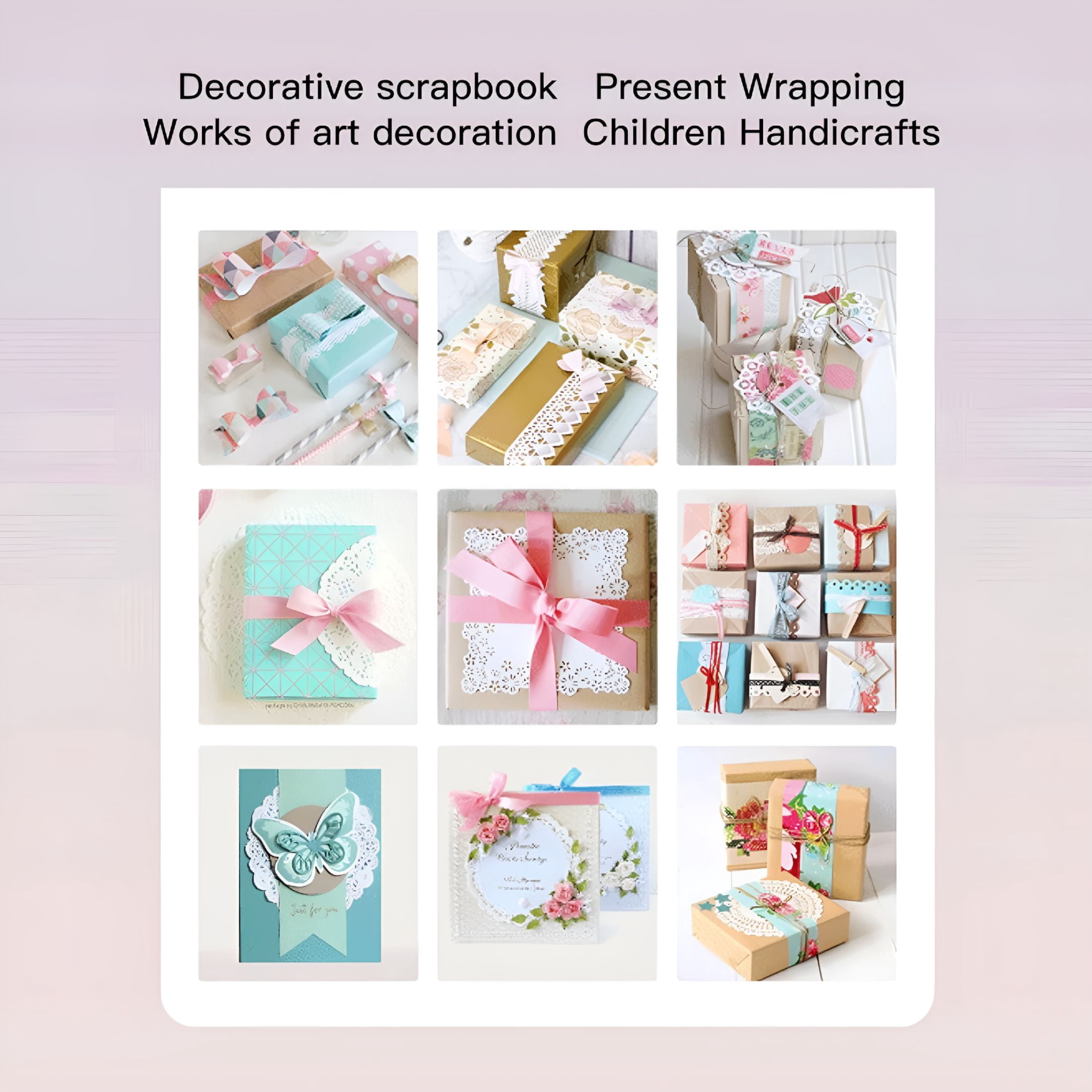 CCOCC Border Punch,Border Craft Punch Flower Design Embossing Punch Tools Scroll Punch for Scrapbooking Wedding Cards Decoration Diy Arts,Paper Craft Punches(Heart)