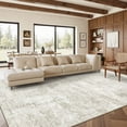 thumbnail image 3 of Alfombra lavable Art&Tuft, 183 x 274 cm, antideslizante, color beige, 3 of 9
