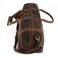 thumbnail image 2 of Bolsa de viaje KomAlc de piel de grano completo para hombre y mujer, 2 of 9