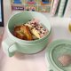 thumbnail image 3 of Juego de cuencos para ramen para microondas MUUBOOX, paquete de 2 con tapa, 850 ml, sin BPA, 3 of 6