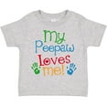 thumbnail image 3 of Inktastic My Peepaw Loves Me Boys or Girls Toddler T-Shirt, 3 of 5