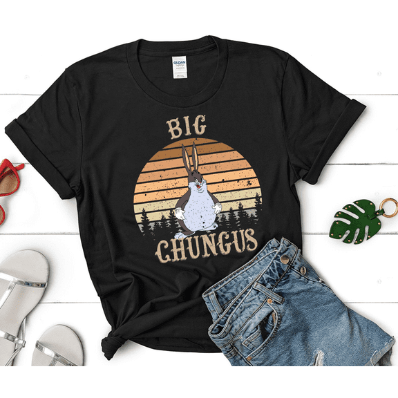 Big Chungus sunset vintage shirt