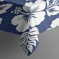 thumbnail image 5 of Pioneer Flower Floral Print Pattern Square Tablecloth,Waterproof Square Table Cover,Wipeable Spillproof Washable Table Cover for Home Kitchen Party Decor 42"X42"(107x107cm), 5 of 6