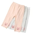 thumbnail image 2 of Nmmacb Baby Girls Leggings 1-4 Years Toddler Cotton Long Pant Stretch Dance Tights Trousers, 2 of 10