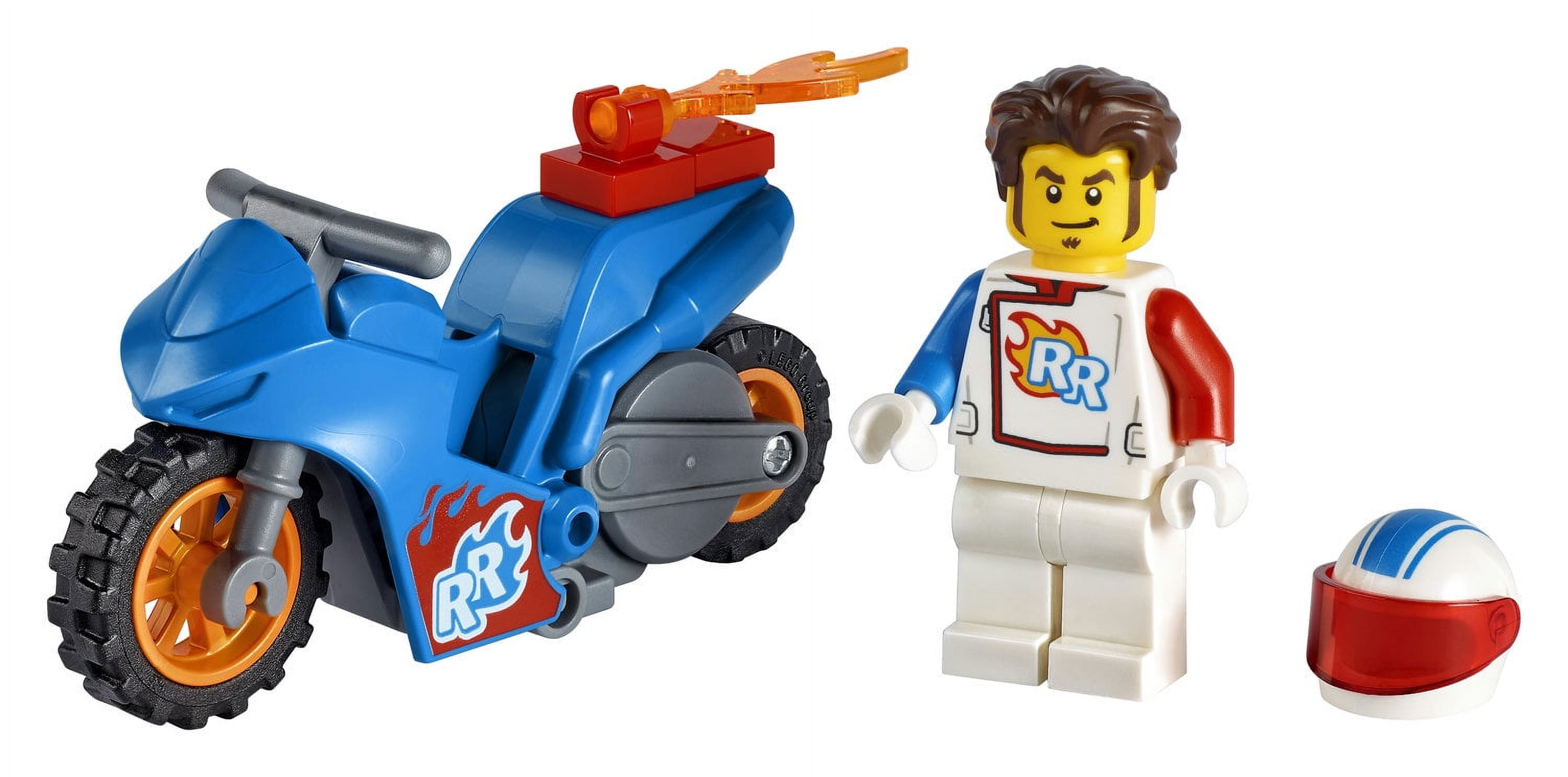 La moto de cascade démolition Lego