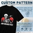thumbnail image 5 of T Shirt for Men, Jaw Breaker Title, Boxing Skull Print 1, Vintage Graphic Tees Men, 23931009,XXL, 5 of 8