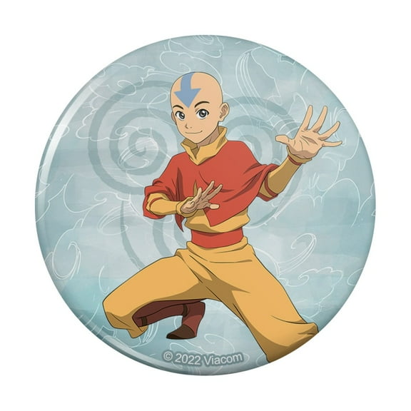 Avatar the Last Airbender Aang Pinback Button Pin