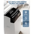 thumbnail image 2 of Bingirl Portable 14000 BTU Air Conditioner with Dehumidifier and Fan - Cools Spaces up to 750 Sq. Ft., Features Remote Control, Auto Oscillation, and Sleep Mode, 2 of 7