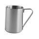 thumbnail image 2 of Taza de café de acero inoxidable con asa, taza de picnic, ligera, portátil, con asa antideslizante, taza de agua, versátil para oficina, restaurante, Plata 280ml Sunnimix Taza Senderismo, 2 of 8