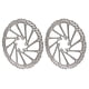 thumbnail image 5 of Rotores de freno de disco de bicicleta, 2 piezas Disco de bicicleta Disco de freno de bicicleta Rotor de freno de bicicleta de montaña Diseño fácil de usar, 5 of 8