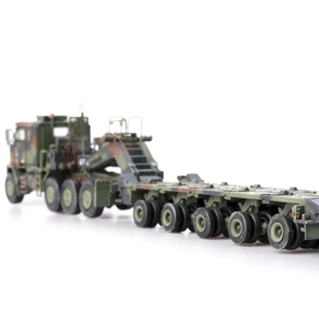 CSYANXING Desk Ornament US Army M1070 Heavy Transport Vehicle Model - 1:72 Scale, Detailed Restoration, Showcase Piece