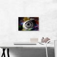 thumbnail image 2 of ARTCANVAS Color Eye Home decor Canvas Art Print - Size: 18" x 12" (1.50" Deep), 2 of 9