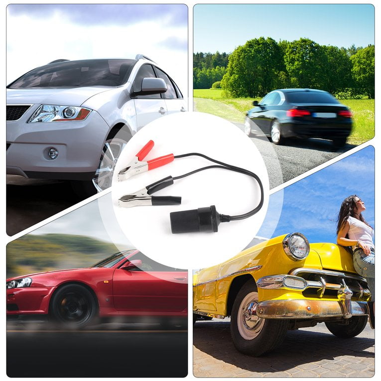 12V Universal Car Auxiliary Cigarette Lighter Socket Connector Battery