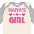 thumbnail image 4 of Inktastic Nana's Girl Grandchild Girls Long Sleeve Baby Bodysuit, 4 of 5