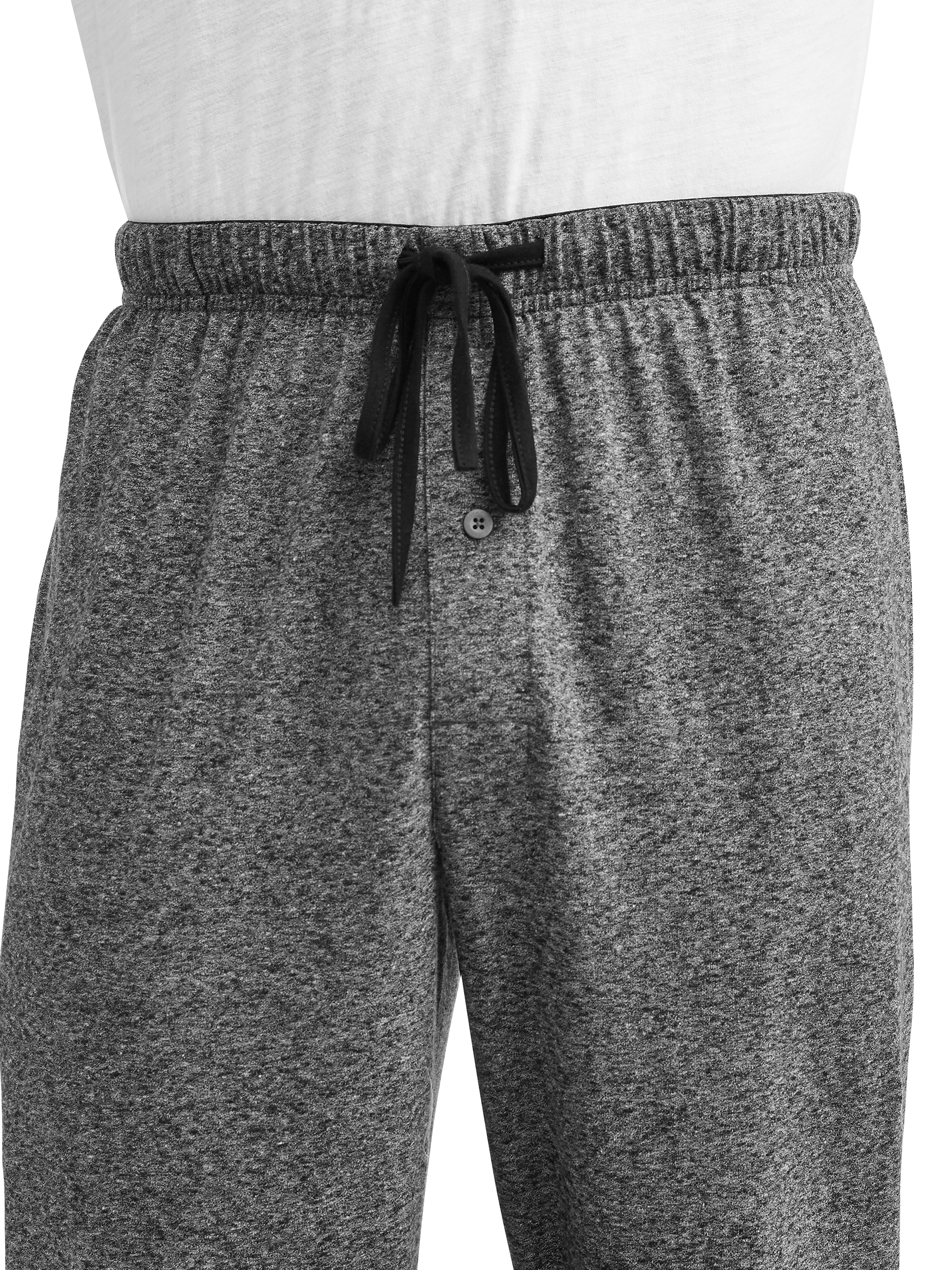Hanes Men's and Big Men's X-Temp Solid Knit Pajama Pant - image 2 of 3