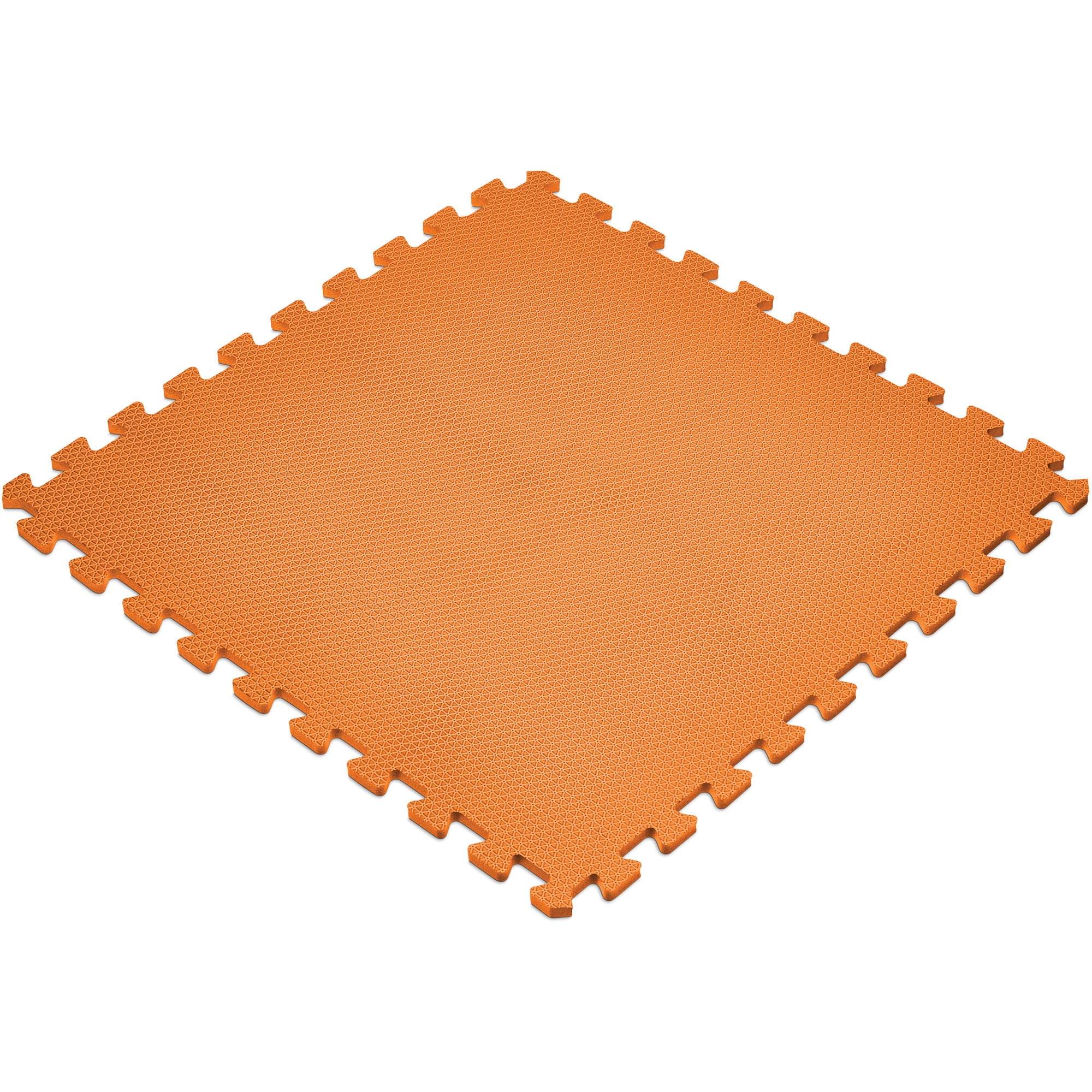24 square feet classroom gym 24 inch orange puzzle mat eva foam top safety rated 