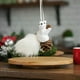 thumbnail image 4 of Adorno de ardilla de Navidad | Miniatura de espuma y plástico realista, animal realista del bosque de 6,6" | Decoración colgante para árbol, exposición de sobremesa, detalles festivos en estantería, 4 of 7
