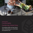 thumbnail image 2 of Yard Butler GKS-2 Garden Kneeler & Seat, Heavy-Duty Folding Stool, Black, 2 of 7
