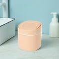 thumbnail image 7 of Iumwxz Mini Trash Can With Lid Desktop Countertop Mini Trash Basket Plastic Small Waste Bin for Office Desk Bathroom Vanity Car Cabinet Holds Tea Bags Wrappers Crumbs, 7 of 7