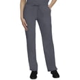 thumbnail image 4 of Stat Medical Wear 100200 Womens Scrubs Set 2 Pocket V-Neck Scrub Top with 5 Pocket Drawstring Pant Pewter 2X, 4 of 6