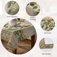 thumbnail image 5 of Vintage Hydrangeas Table Cloth Waterproof Tablecloths, Brown Retro Floral Botanical Farmhouse Tablecloth Dining Table Cover for Kitchen Party Tabletop Outdoor, Rectangle Tablecloth 52x70 Inch, 5 of 9