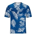 thumbnail image 5 of Ftwytp Men's Winter Polyester Fashion Casual Short Sleeve Button Round Neck Top Daily Outdoor, 5 of 5