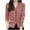 Red, variant on Wancir Womens Long Sleeve V-Neck Button Down Cardigan Sweaters Knit Open Front Lightweight 2024 Ladies Fall Outwear
