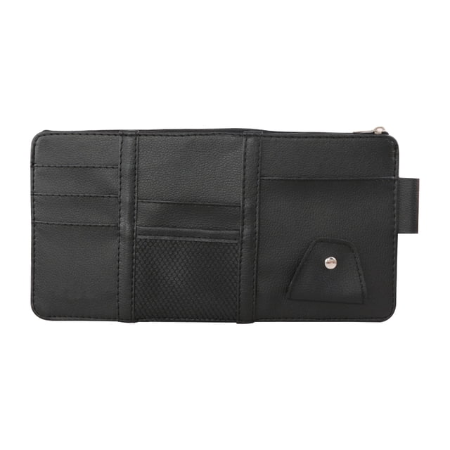 EGNMCR Car Card Glasses Storage Bag Multi-function Net Bag Card Clip Storage Clip