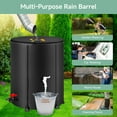 thumbnail image 6 of 53 Gallon Collapsible Rain Barrel - Portable Rainwater Collection System with Spigots, Filter & Overflow Kits, 6 of 6