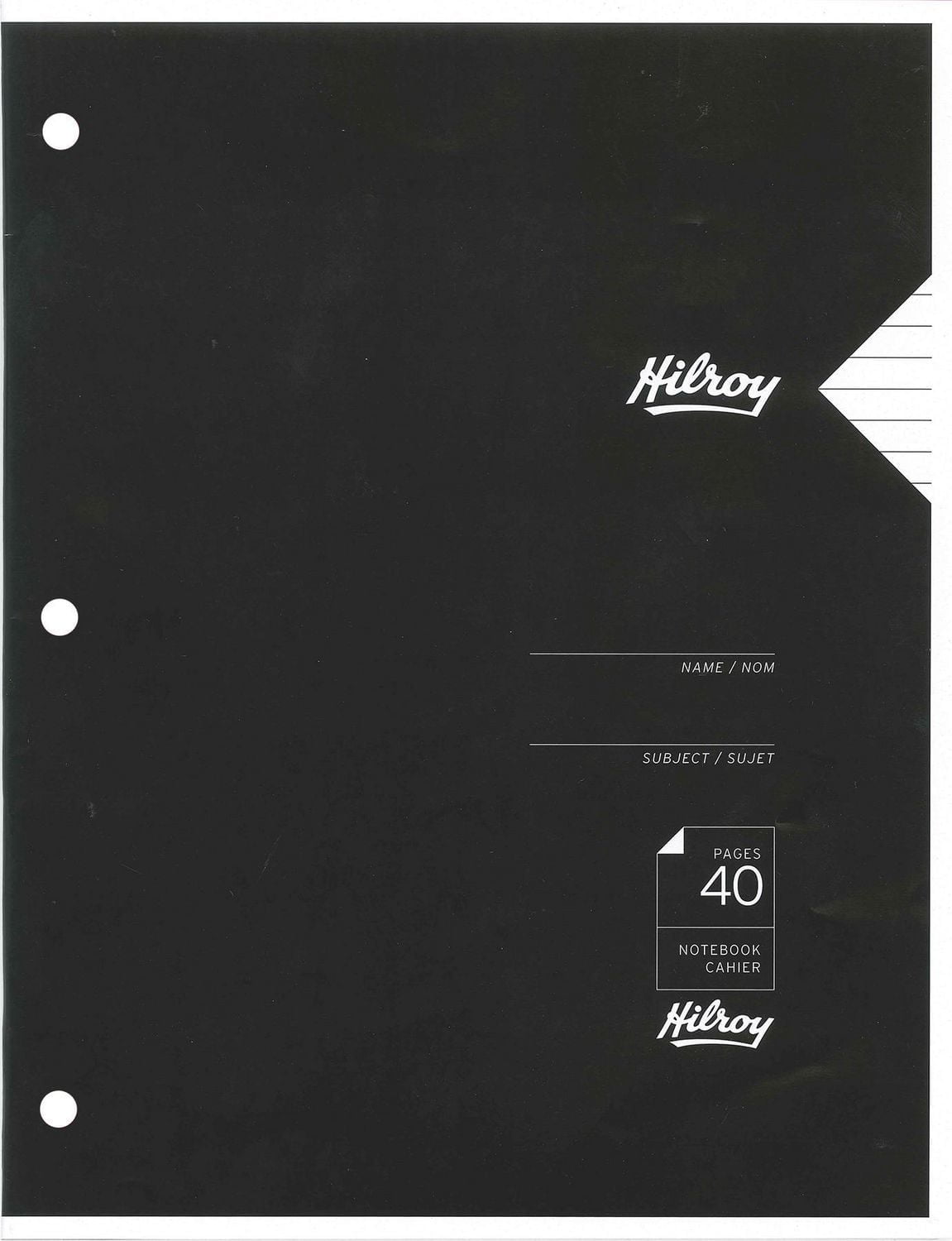 Hilroy Project Book, Notebook