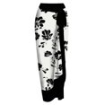 thumbnail image 3 of Gibobby Trajes de Baño para Mujer Traje de baño para mujer con bikini Maxi Wrap Dress Traje de baño de 2 piezas con estampado floral Conjunto de traje de(Negro,CH), 3 of 4