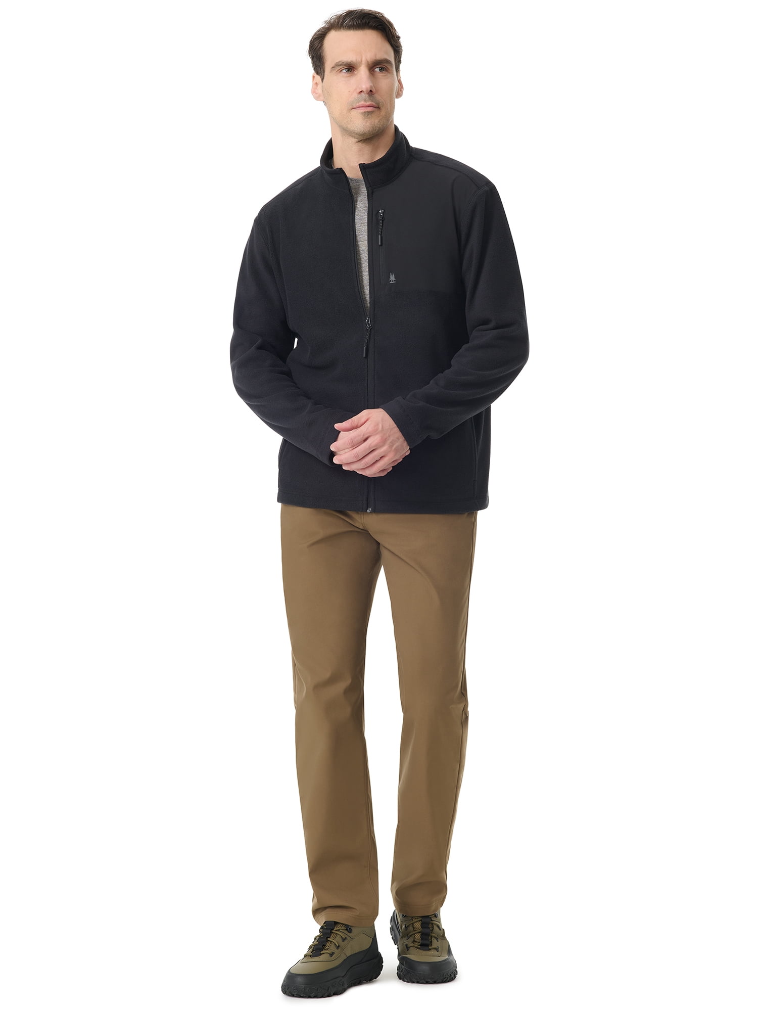 Bass & Co Men's Polar Full Zip Fleece, Sizes S-3XL