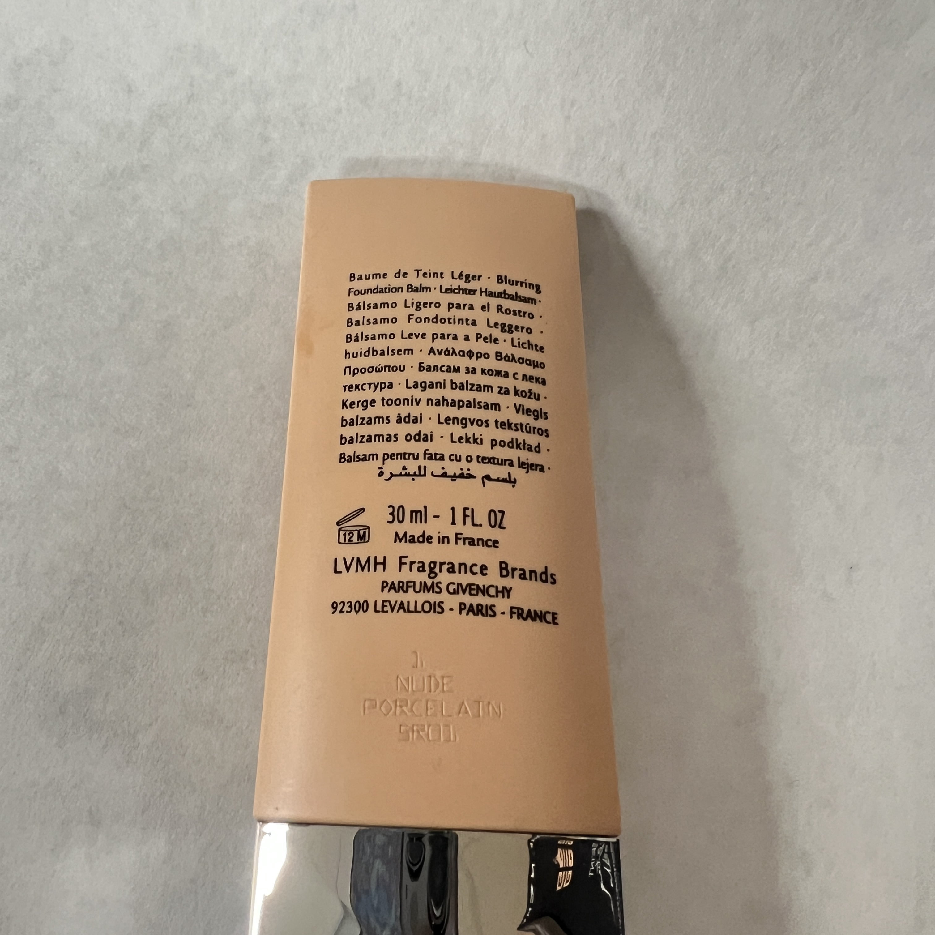 Teint Couture Blurring Foundation Balm SPF 15 # 1 Nude Porcelain 30ml/1oz