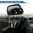 thumbnail image 3 of Front Passenger Side Interior Door Handle for Honda Accord 2003-2007 Inside Door Handle Black Chrome 1 Pc, 3 of 6