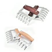 Non-stick Meat Divider Stainless Steel Bear Claw Barbecue Fork Food Dividing Machine Meat Tearing Cutting Tool