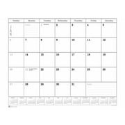 Desk Pad Monthly Calendar Insert Pack, 24.5 x 16
