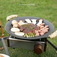 thumbnail image 4 of Bandeja antiadherente con asas Baoblaze de 30 cm Cocina Estuf sartenes de barbacoa, 4 of 8
