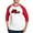 Red/White, variant on CafePress - Skull Valentine Candy Baseball Jersey - Cotton Baseball Jersey, 3/4 Raglan Sleeve Shirt