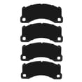 thumbnail image 2 of KarParts360 For Porsche Panamera 2010 2011 Disc Brake Pads | Low Metallic Friction | Electronic Pad Wear Sensor | 209.6 Millimeters / 8.25 Inches Inner and Outer Pad Width, 2 of 5