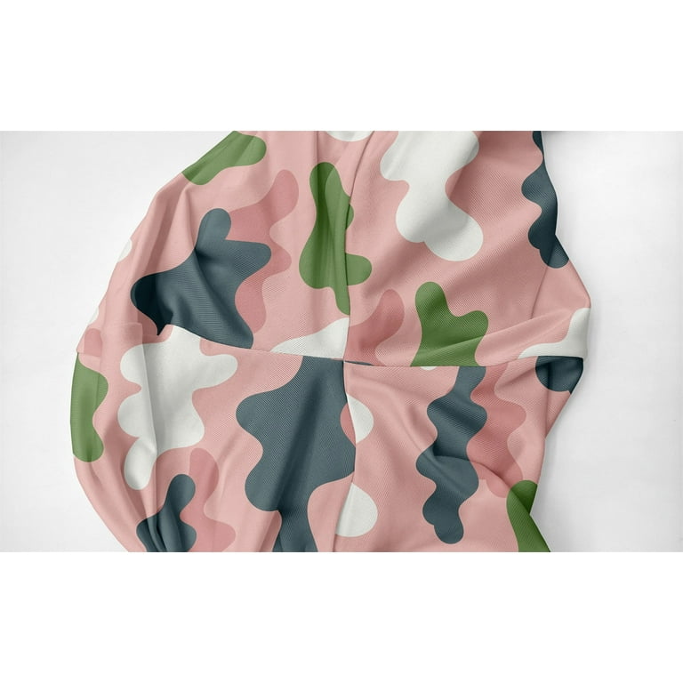 Youth Pink Camouflage Leggings, Girls Leggings, Printed Leggings