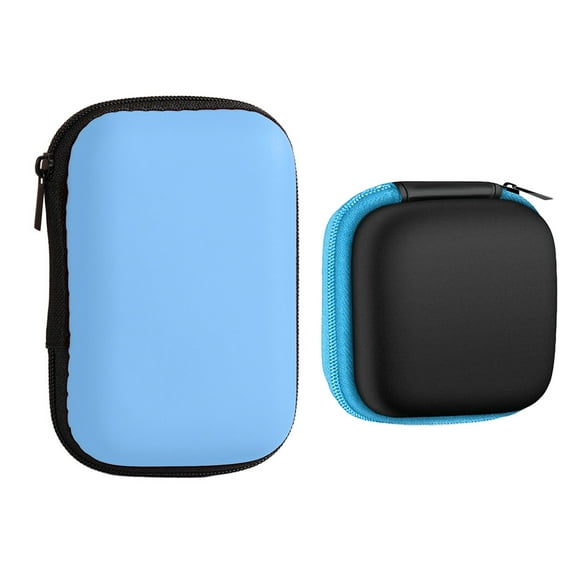Mobile phone charger data cable bag Mini Storage bag headphone coin storage box
